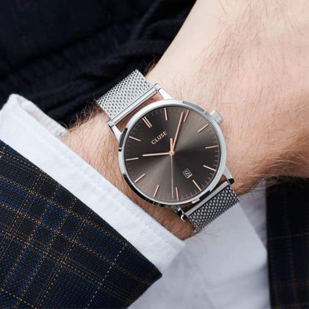 Cluse Dark Grey Aravis Men's Watch