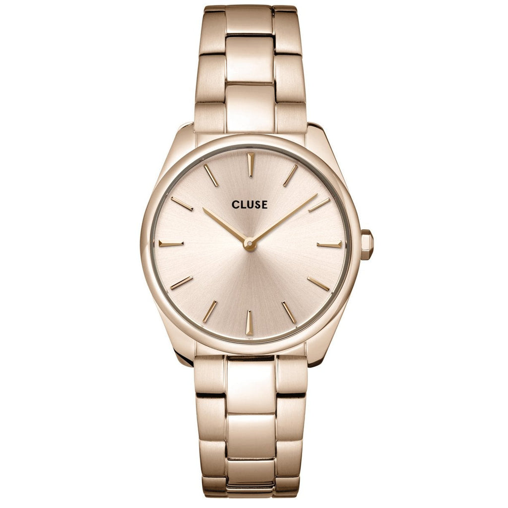 Cluse Pink Gold Féroce Petite Ladies Watch