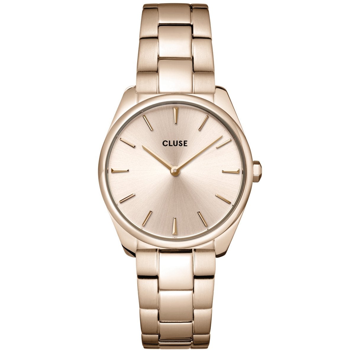 Cluse Pink Gold Féroce Petite Ladies Watch