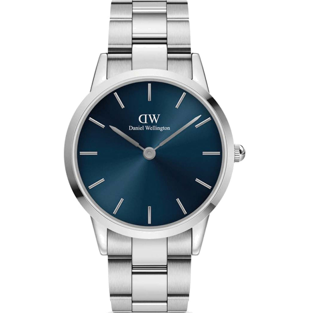 Daniel Wellington Iconic Link Arctic  Ladies Silver Watch