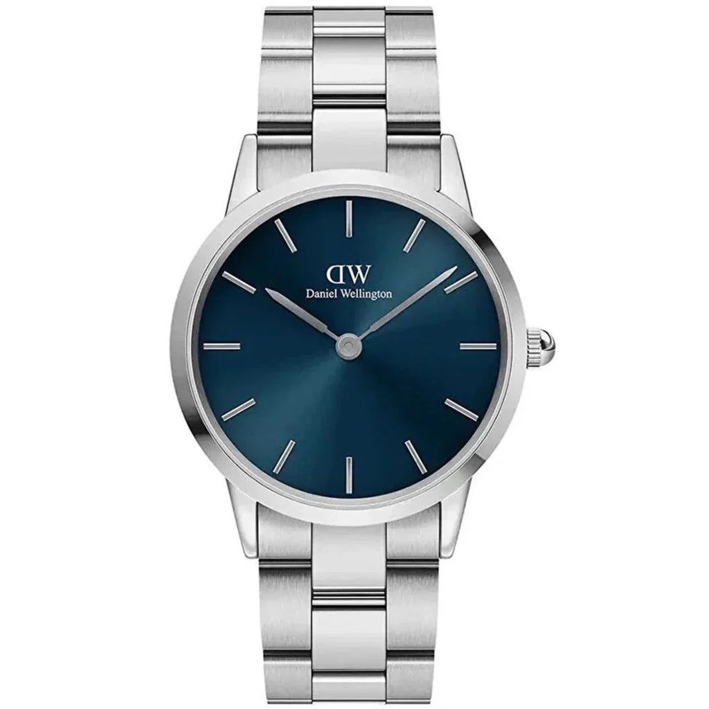 Daniel Wellington Iconic Link Arctic Ladies Silver Watch