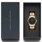 Daniel Wellington Iconic Link Ladies Rose Gold Watch
