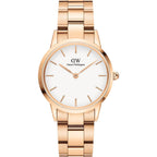 Daniel Wellington Iconic Link Ladies Rose Gold Watch