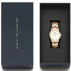 Daniel Wellington Iconic Link Ladies Rose Gold Watch