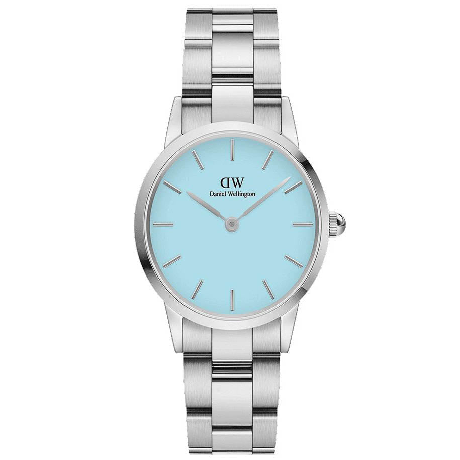 Daniel Wellington Iconic Link  Ladies Silver Watch