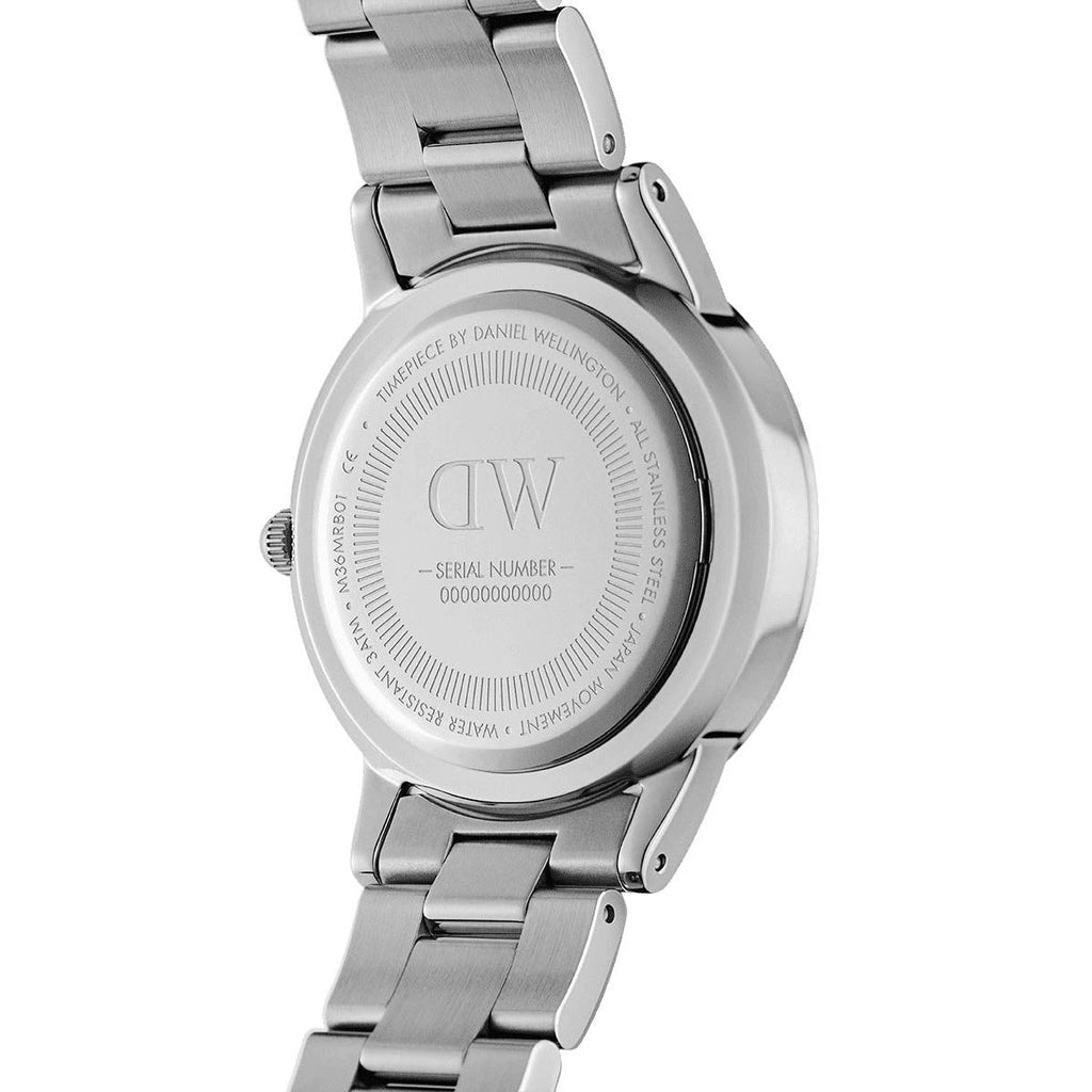 Daniel Wellington Iconic Link  Ladies Silver Watch