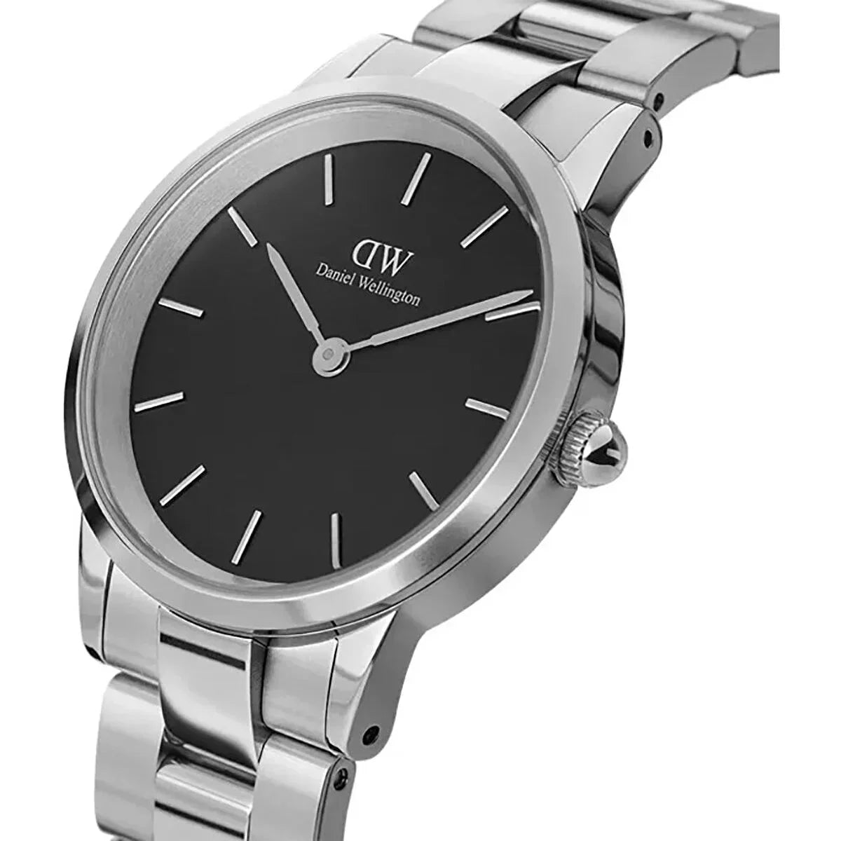 Daniel Wellington Iconic Link Ladies Silver Watch