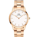 Daniel Wellington Iconic Link Men's Rose Gold Watch