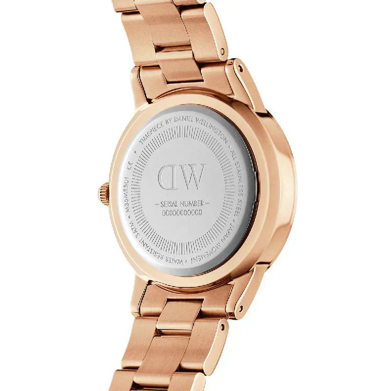 Daniel Wellington Iconic Link Men's Rose Gold Watch