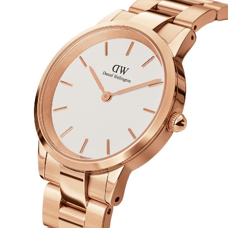 Daniel Wellington Iconic Link Men's Rose Gold Watch