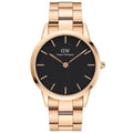 Daniel Wellington Iconic Link  Men's Rose Gold Watch