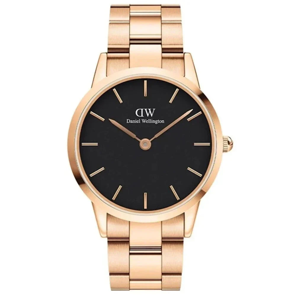 Daniel Wellington Iconic Link  Men's Rose Gold Watch