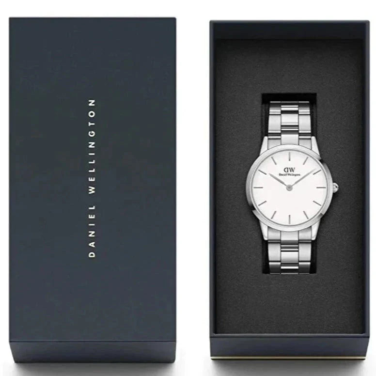 Daniel Wellington Iconic Link Men's Silver Watch