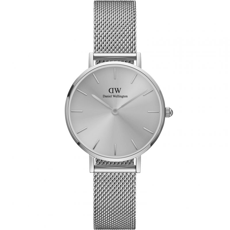 Daniel Wellington Ladies Silver Petite Unitone Watch