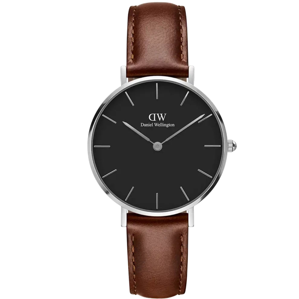 Daniel Wellington Petite Bristol  Ladies Silver Watch