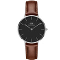 Daniel Wellington Petite Bristol  Ladies Silver Watch