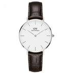 Daniel Wellington Petite York  Ladies Silver Watch