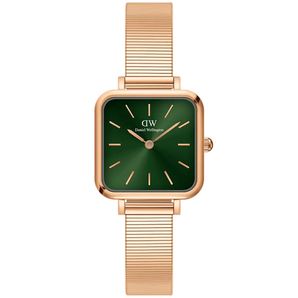 Daniel Wellington Quadro Studio Ladies Rose Gold Watch
