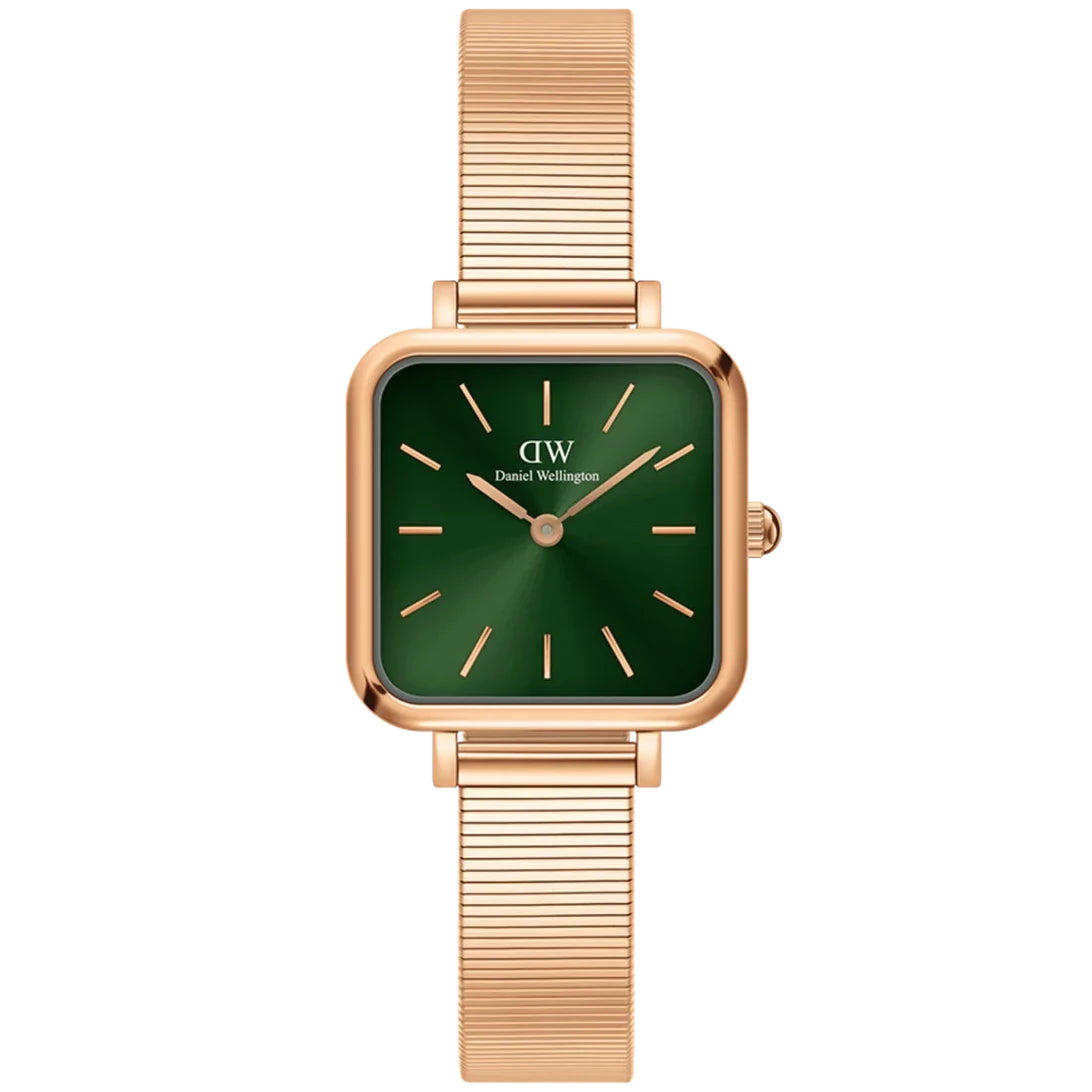 Daniel Wellington Quadro Studio Ladies Rose Gold Watch