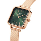 Daniel Wellington Quadro Studio Ladies Rose Gold Watch