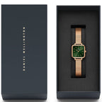Daniel Wellington Quadro Studio Ladies Rose Gold Watch