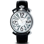 Gaga Milano Ladies Black Manuale Watch