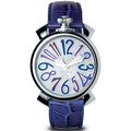Gaga Milano Ladies Blue Manuale Steel Watch