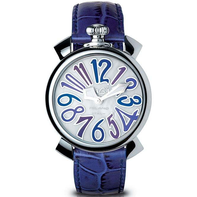Gaga Milano Ladies Blue Manuale Steel Watch