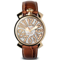Gaga Milano Ladies Brown Manuale Watch