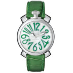 Gaga Milano Ladies Green Manuale Watch