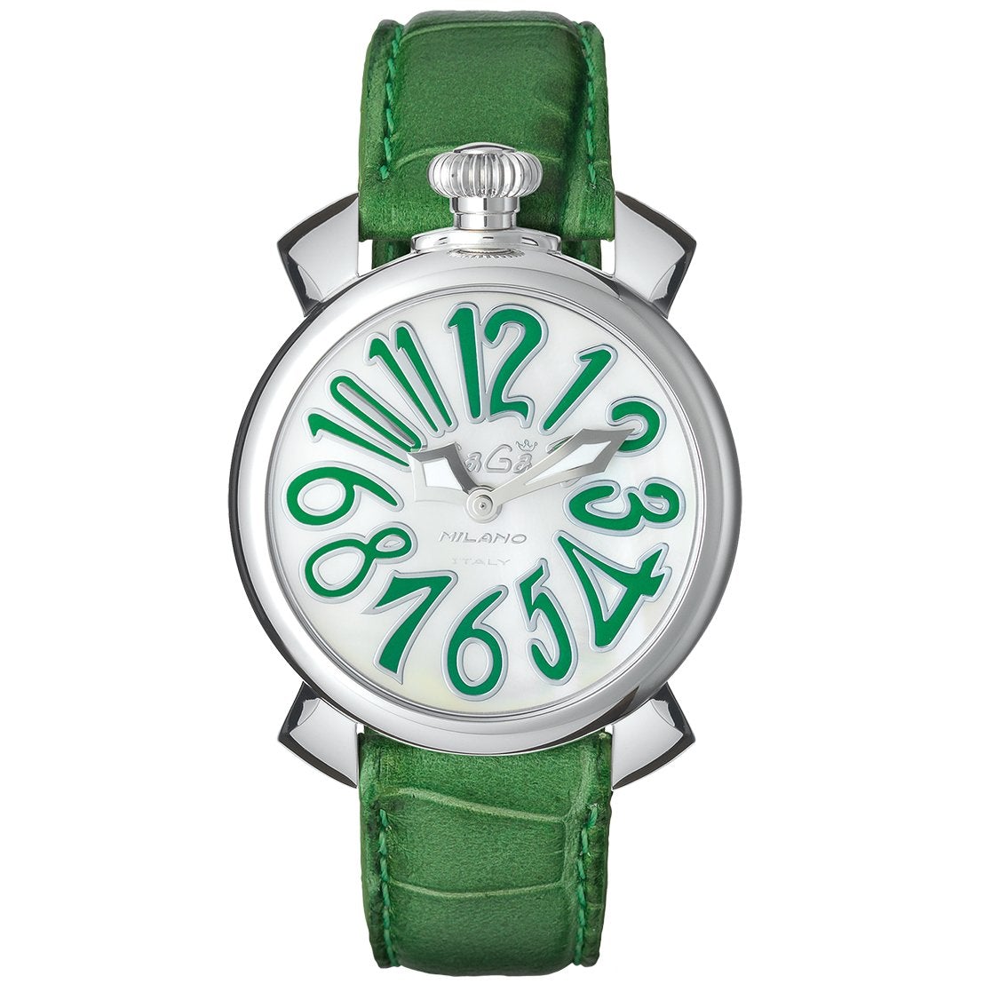 Gaga Milano Ladies Green Manuale Watch