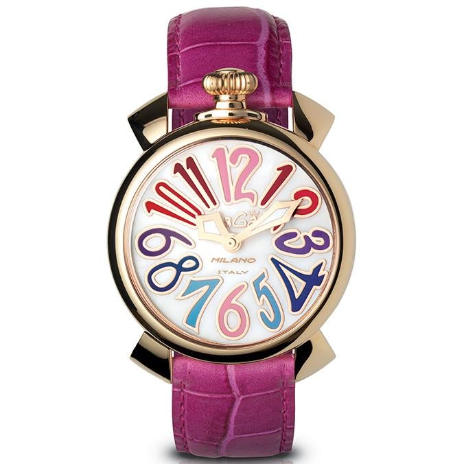 Gaga Milano Ladies Purple Manuale Watch