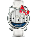 Gaga Milano Ladies White Hello Kitty Watch