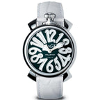 Gaga Milano Ladies White Manuale Watch