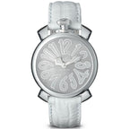 Gaga Milano Ladies White Manuale Watch
