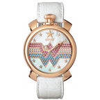 Gaga Milano Ladies White Manuale Wonder Watch