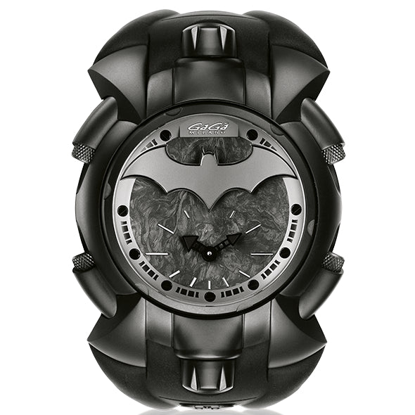 Gaga Milano Men's Black Batman Watch