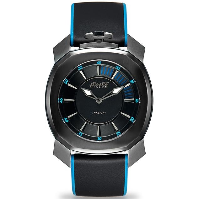 Gaga Milano Men's Black Frame One Watch