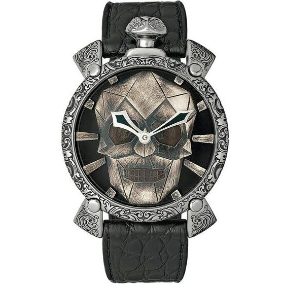 Gaga Milano Men's Black Manuale Watch