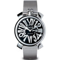Gaga Milano Men's Black Slim Watch