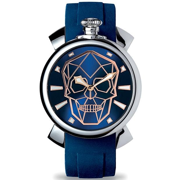 Gaga Milano Men's Blue Slim Watch