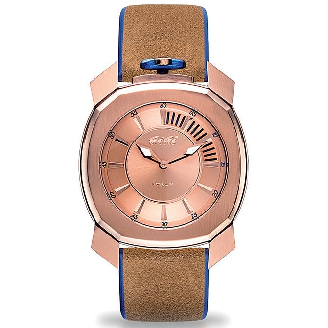 Gaga Milano Men's Brown Frame One Watch