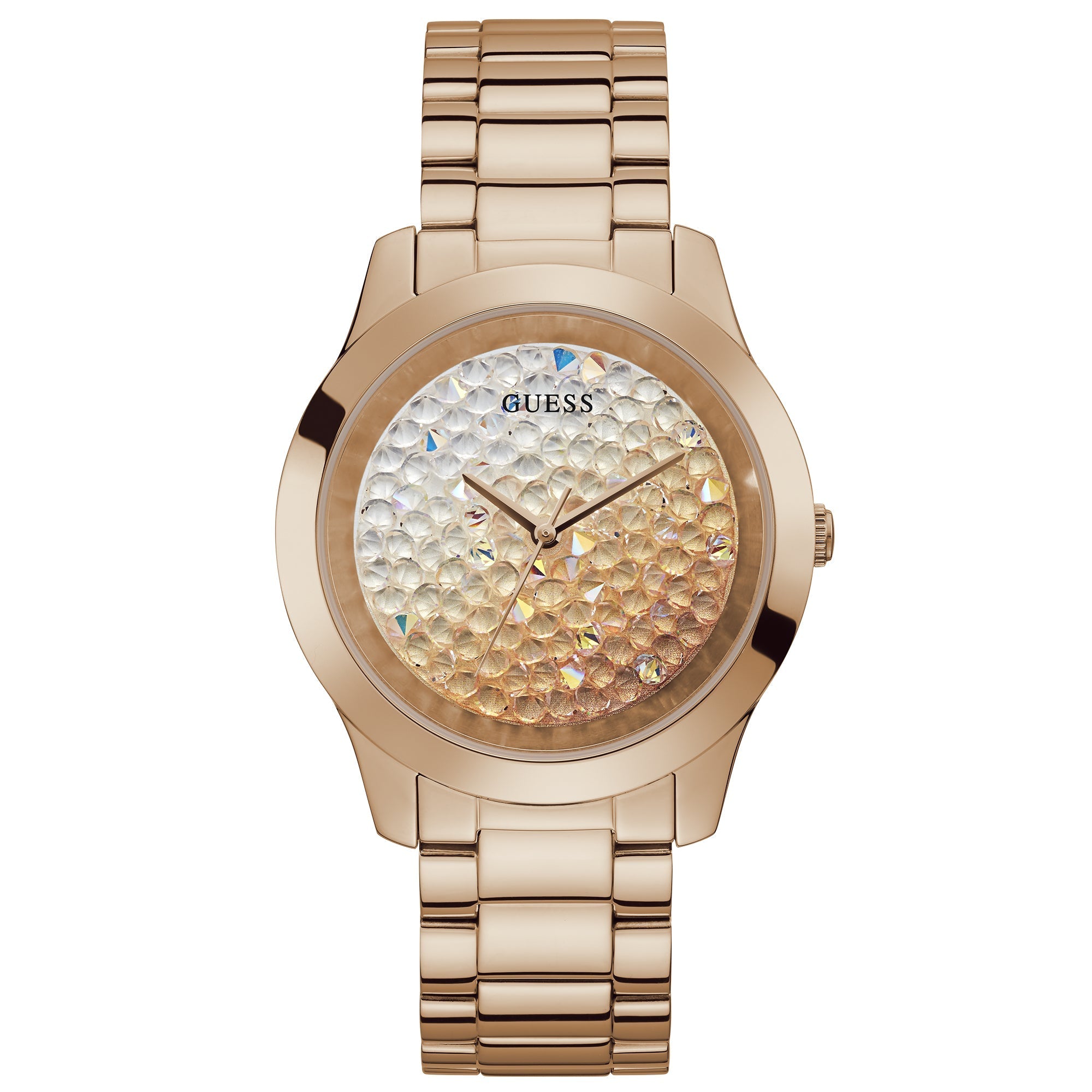 Guess Ladies Rose Gold Crush Watch