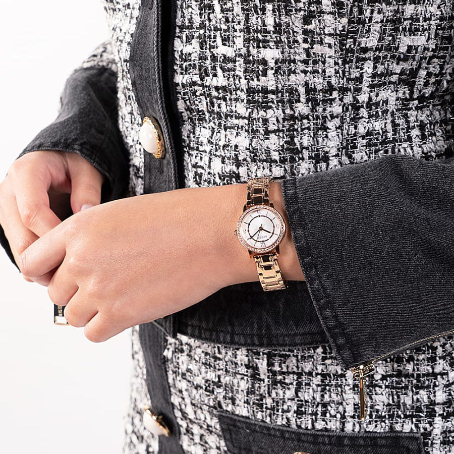 Guess Melody Ladies Rose Gold Watch