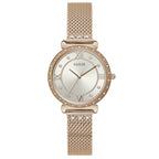 Guess Ladies Rose Gold Jewel Watch