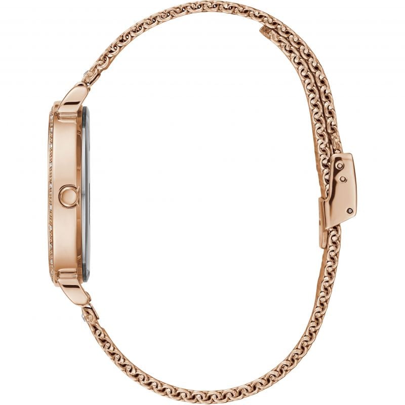 Guess Ladies Rose Gold Jewel Watch