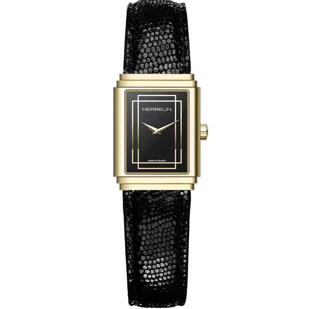 Herbelin Art Deco Ladies Black Watch