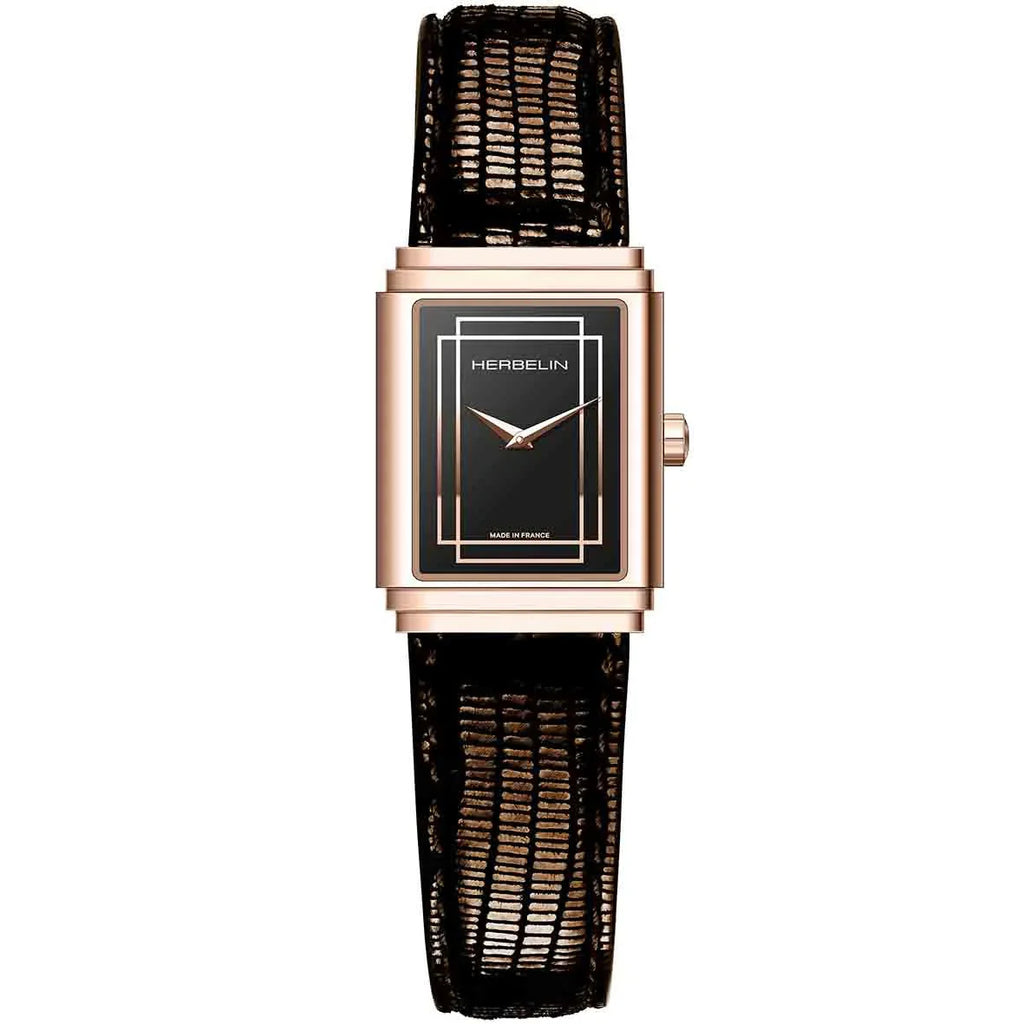 Herbelin Art Deco Ladies Black Watch