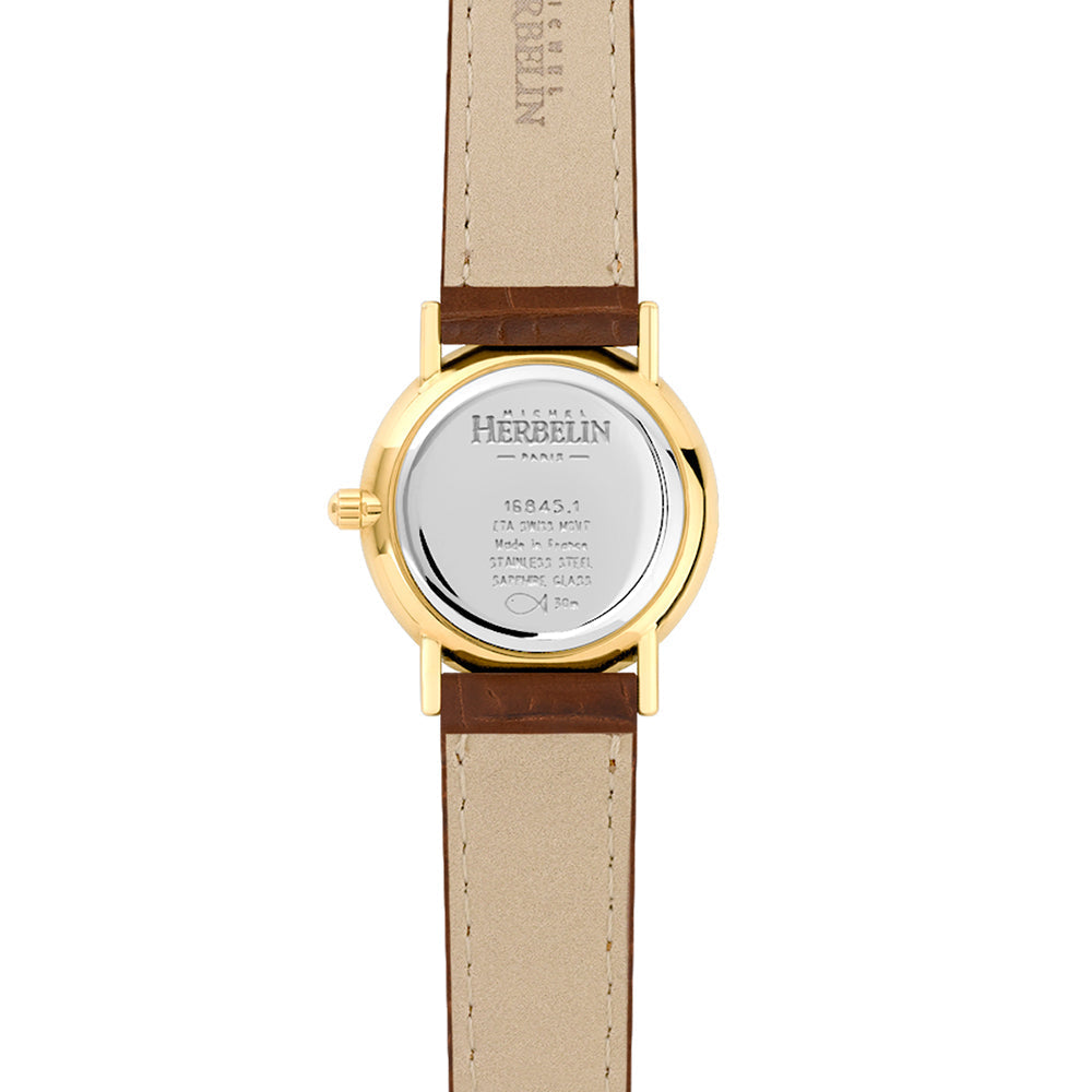 Herbelin Sonates Ladies Brown Watch