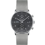 Junghans Form C Chronoscope Men's Black/Silver Watch